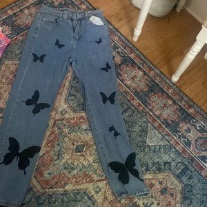 Butterfly jeans